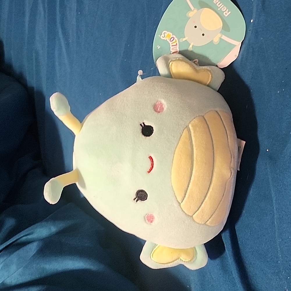5-inch Reina the Aqua Butterfly Squishmallows Stuffy New